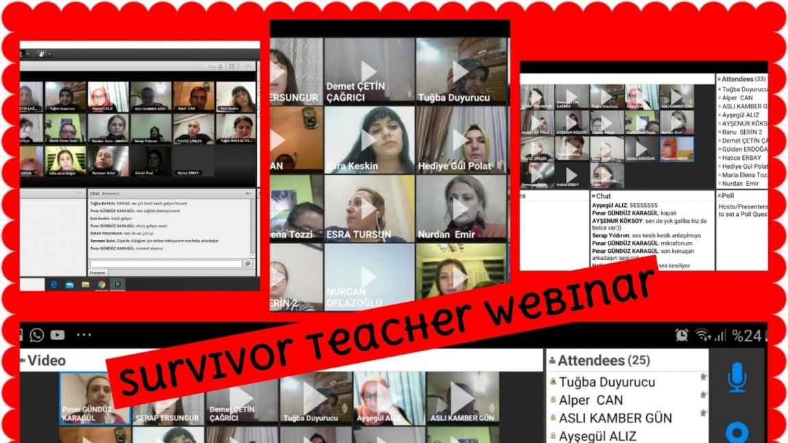 'Survivor' öğretmen webinarı 